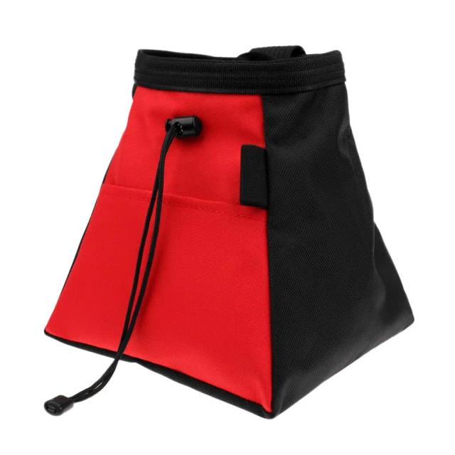 Saco de Giz para Escalada e Bouldering com Fecho de Cordão e Zip Traseiro