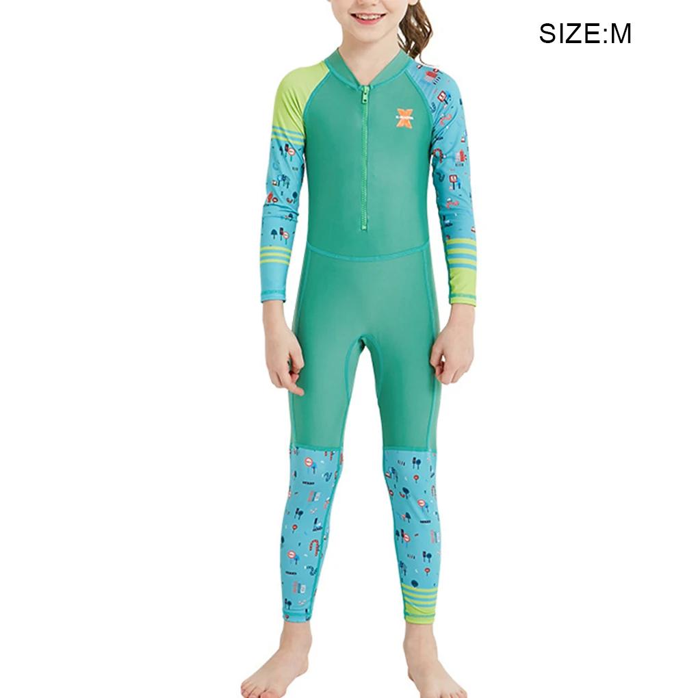 Crianças wetsuit chid terno molhado crianças roupa de banho ao ar livre fatos de banho wetsuits de uma peça para o verão natação surf mergulho - Image 1