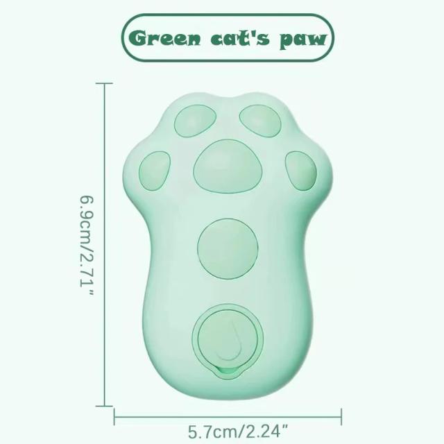 Escova de Massagem para Pet 3 em 1 com Spray Rotativo, Dobrável e Flutuante para Banho e Depilação