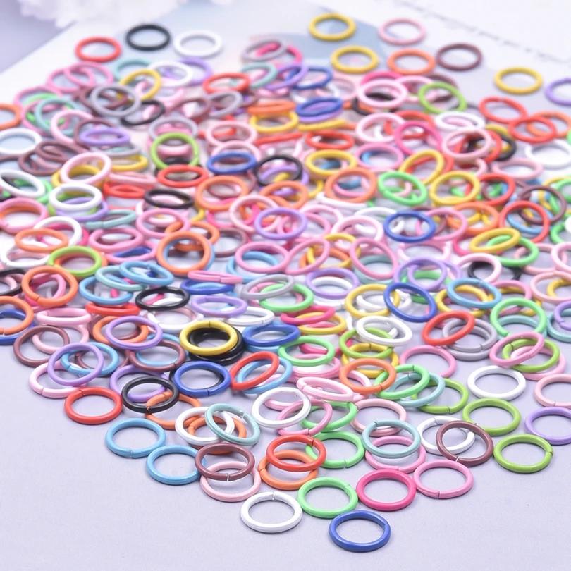 Colorido Metal Lobster Fecho Ganchos, Chaveiro Rotativo, Chaveiro Fivela, DIY Jóias Fazendo Suprimentos, Acessórios, 10Pcs - Image 1