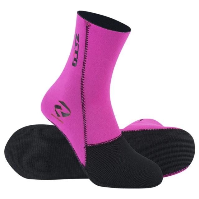 Meias de Mergulho Neoprene Antiderrapantes para Homens e Mulheres - Conforto Ideal para Natação, Caiaque e Surf, 3mm