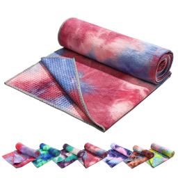 Toalha de ioga quente antiderrapante, feita de fibra ultrafina macia absorvente, disponível em várias cores, adequada para Bikram Pilates ﻿ - Image 1