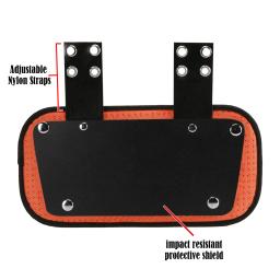 Futebol Back Plate Capa para Adultos e Jovens, Rib Protector, Backplate Removível, Oferta Especial - Image 3