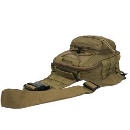 Saco de peito de caça tática, 600D, Mochila de camuflagem, Sacos de caça, Camping, Escalada, Caminhadas, Edc Molle Shoulder Pack - Image 5