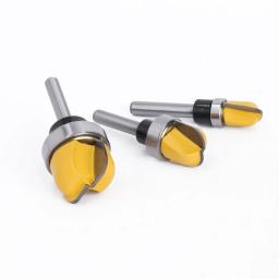 Shank Router Bit Set para madeira, fresa de nariz redondo, tigela e bandeja, 6mm de diâmetro, 8mm, 6mm, CNC, 6,35mm - Image 2