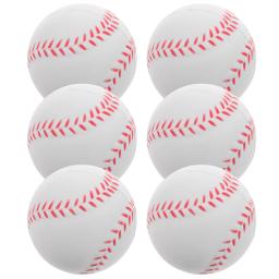 6 pçs softball esponja treinamento beisebol crianças brinquedos pu 700x700x700cm bolas esportivas softballs estudante criança - Image 2