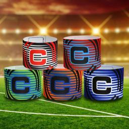 Capitão Braçadeira para adultos e crianças, braçadeira, presente competição, grupo de futebol, treinamento de futebol, líder, 1-3 pcs - Image 3