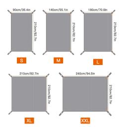 Impermeável Camping Tarp, Durable Beach Pad, Thicken Picnic Mat, Tenda Multifuncional, Pegada, Sun Canopy, Folha de terra para caminhadas - Image 6