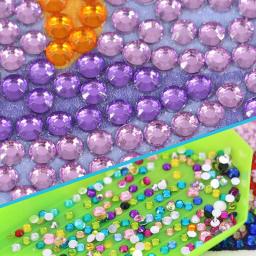DIY Diamond Art Dots Kits de pintura para crianças, artesanato animal para meninas e meninos, 5D Diamond Gem, pintura por número, presentes de aniversário, brinquedos - Image 5