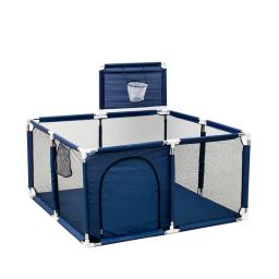 IMBABY-Playpens De Espuma Quadrada Para Bebê, Home Playground, Barreira De Segurança, Park Balls, Cerca De Segurança Para Crianças, 128x128cm - Image 4