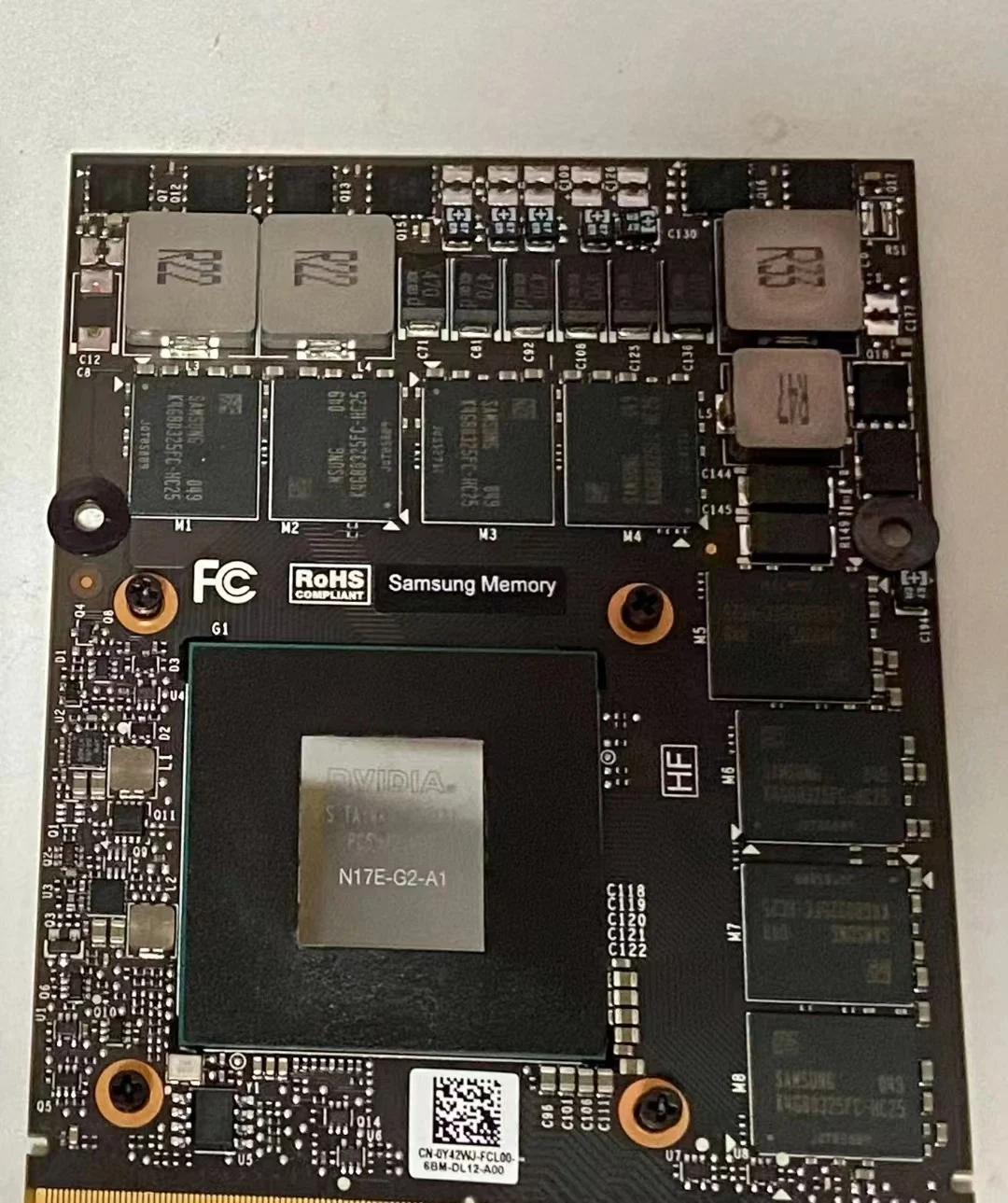 Dispositivo de armazenamento de cartões GTX tipo B, 1070m, GTX1070m, GTX 1070m, £, 8GB, DDR5, Dell, HP, MSI - Image 1