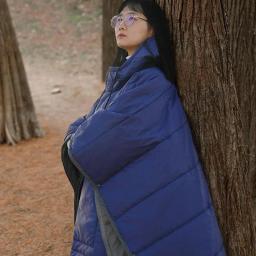 Cobertor com capuz para adultos, capa leve, saco de dormir, capa à prova de vento com bolsa de armazenamento, impermeável - Image 5