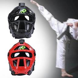 Boxe Chapelaria Testa e orelha Proteção Capacete, Amortecimento Full Face - Image 1