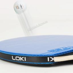 Raquete De Tênis De Mesa De Carbono De Esponja, LOKI K5000, Azul, Profissional, Original, Raquete De Pingue-pongue - Image 5