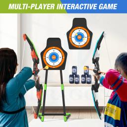 Arco e flechas para crianças, Kit Recurvo para Crianças, Prática de Tiro com Arco, Esportes ao ar livre, Jogo, Caça, Tiro, Toy Gift for Boys - Image 6