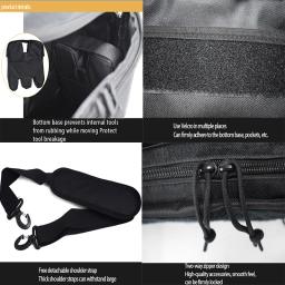Nylon Tactical Hunting Rifle Bag, Air Gun, Combate Tiro, Acessório de Ombro, Bolsa ao ar livre, M249 Mochila - Image 6
