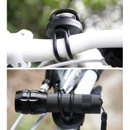 Bicicleta Lanterna Suporte Clipe, Mount Bike Tocha, Suporte de Luz, LED Luzes Frontais Braçadeira, Acessórios de bicicleta, 1Pc - Image 5
