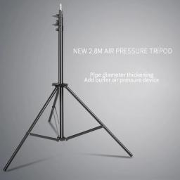 Suporte leve dobrável para softbox, led, tela plana, lâmpada de anel selfie, resistente, moldura leve, todo o metal, fotografia, 2,88 m - Image 6