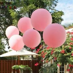 Hélio inflável látex balões, decoração do casamento, festa de aniversário, atividade ao ar livre suprimentos, 18 Polegada, grande, 5pcs - Image 1