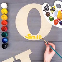 Letras De Madeira Para Decorações De Parede, Artesanato De DIY, Nome Do Alfabeto, Palavra Arte, Berçário, Crianças, Quarto Do Bebê, Festa De Casamento, Decoração De Casa, 30cm - Image 5