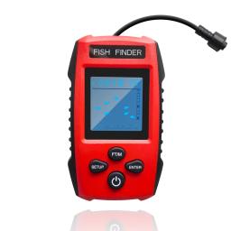 Fish Finder com display LCD, Fish Finder, Sensor Transdutor, Cobertura Sonar, Cor, Impermeável, IPX4, 45 Graus, Novo, 2022 - Image 2