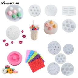 Simulado Cereais Silicone Vela Mold, DIY Handmade Vela, Sabão De Aromaterapia, Resina Artesanato Mold, Vela Fazendo, 1Pc - Image 1