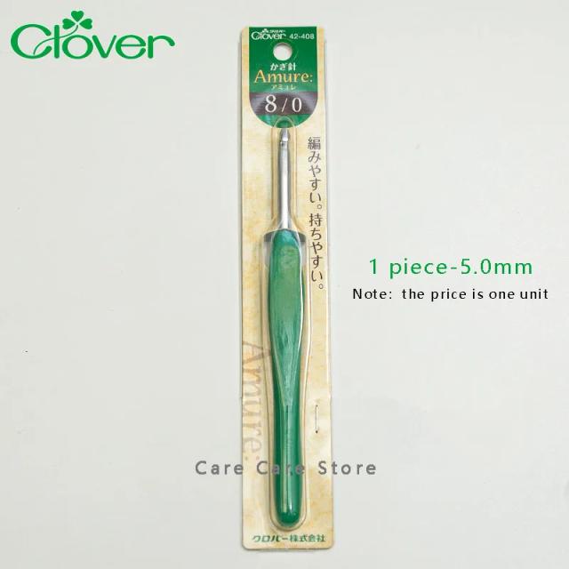 Ganchos de Crochê e Agulhas de Tricô Clover Amure Pro - Peça Única de Alta Qualidade
