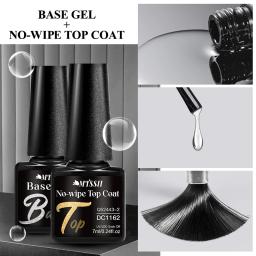 MTSSII-Brilhante Cor Base Gel Esmalte, Semi Permanente, Soak Off, LED UV, Nail Art, No Wipe, Top Coat, Manicure, 7ml - Image 4