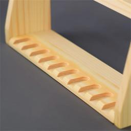 Suporte katanas, suporte samurais, rack exibição, suporte exposição dez buracos, - Image 6