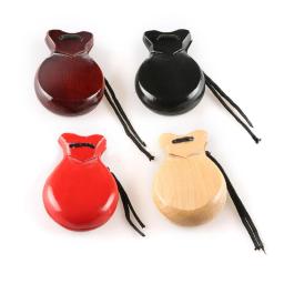 2 peças castanholas espanholas com corda tradicional flamenco castanholas percussão orff instrumento musical fácil - Image 6