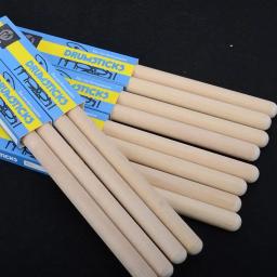 1 par 5a baquetas de tambor baquetas de madeira de bordo de alta qualidade acessórios de percussão baquetas de cor de madeira para tambores musicais - Image 3