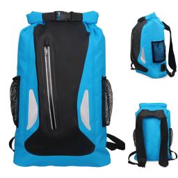 Mochila de natação impermeável, saco seco, mochila, água flutuante saco, canoa esportiva, caiaque, rafting, canoagem, passeios de barco, rio Trekking, 25L - Image 1