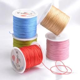 Fio wade poliéster para fazer joias, 45m, 0.8mm, fio para iding, pulseiras e colares, corda para artesanato, faça você mesmo - Image 2