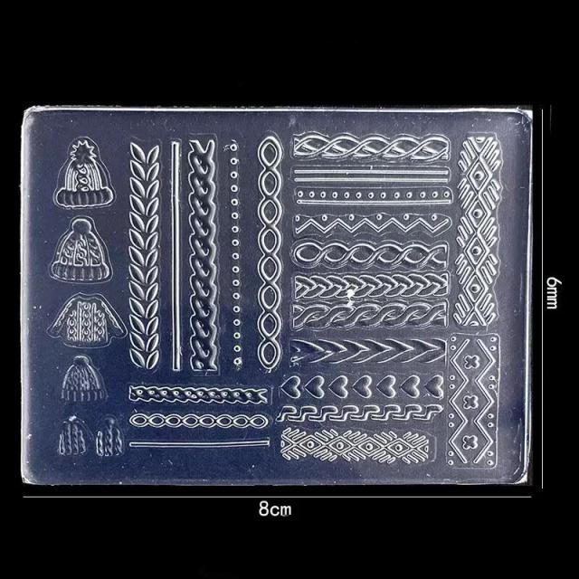 Molde Acrílico 3D de Laço para Tricô - Ideal para Projetos de DIY e Arte com Pregos