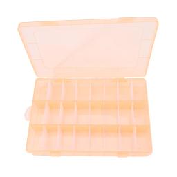 24 grades de plástico transparente bordado fio caixa armazenamento bobinas organizador armazenamento diy ponto cruz ferramentas costura - Image 3