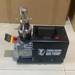 4500psi 300bar 30mpa 220v 110v pcp compressor de ar bomba elétrica de alta pressão para pneumático pcp rifle pistola de ar inflator de mergulho - Image 2