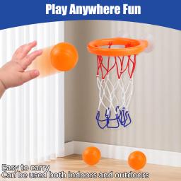 Brinquedos de banho - mini cesta de basquete para banheira, conjunto de cesta e bolas de basquete com ventosa, Halloween/Natal - Image 3