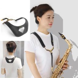 Saxofone Shoulder Strap para Sax, ajustável, Harness ombro duplo, acessórios para instrumentos musicais, comprimento - Image 5