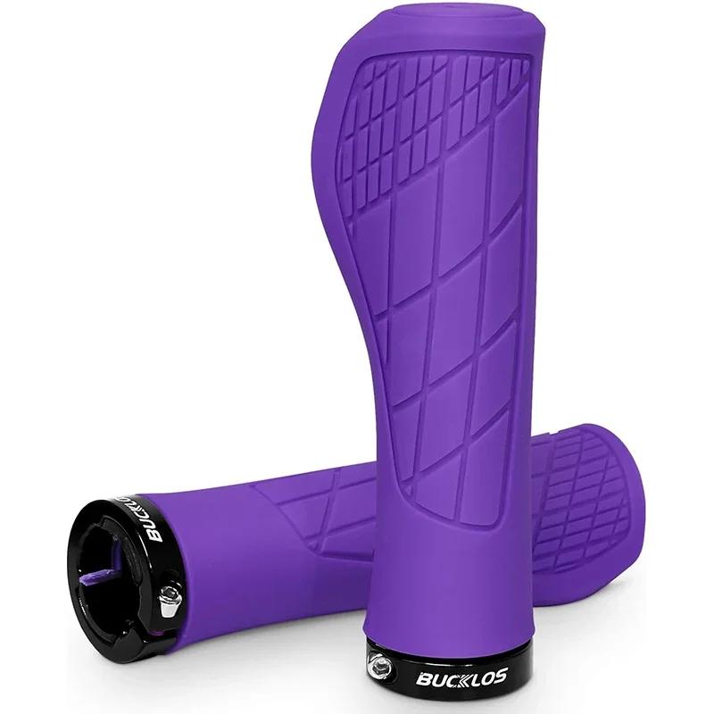 BUCKLOS-Apertos De Borracha Macia Do Guidão Para Mountain Bike, Ergonômico e Confortável, Acessórios De Bicicleta - Image 1