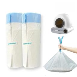 CATLINK-Caixa De Lixo De Gato Automática, Saco De Lixo De Toalete, Coletar Fezes, Acessórios Para Animais De Estimação, Produtos De Limpeza, 1 Rolo, 15 Pcs - Image 1