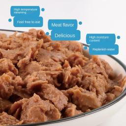 Petiscos para animais de estimação gato comida molhada maravilhoso pacote fresco peixe enlatado lanches gatinhos tornar-se companheiro de comida de gato - Image 3
