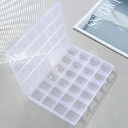 Organizador De Plástico Transparente Para Armazenamento De Jóias, DIY Artesanato Recipiente, Equipamento De Pesca, Forma E Arte, Atacado - Image 2