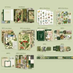 Kit Retro Scrapbook com Caixa de Presente, Decoração DIY, Notebook Vintage, Cartão Diário, Scrapbook Suprimentos, Artesanato, 125Pcs - Image 6