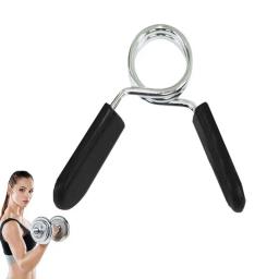 Halteres de fitness halteres halteres halteres halteres halteres halteres halteres da aptidão do grampo da mola do halterofilismo do halterofilismo de safty - Image 3