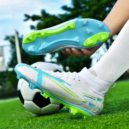 Sapatos de futebol profissional para homens e mulheres, calçados esportivos de treinamento de grama unissex, botas de futebol respiráveis, de alta qualidade, venda quente, novas - Image 6