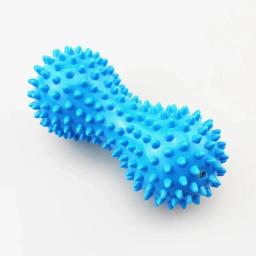 1pc bola de massagem de amendoim colorido pvc espetado bola de massagem dor muscular estresse sensorial ballfoot massageador muscular relaxamento - Image 4