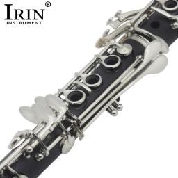 Professional Bb Clarinete com Kit de Limpeza Box, 17 Chaves, Barre Instrumento, Chave de Fenda, Reeds Acessórios - Image 3