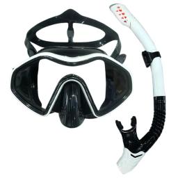 QYQ-Máscaras De Mergulho Profissional, Snorkeling Set, Adulto Saia De Silicone, Óculos De Óculos, Equipamento De Piscina - Image 3