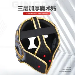 Kick Boxing Capacete para adultos e crianças, Karate Muay Thai, capacete de luta livre, guarda-cabeça MMA, equipamento de treinamento Sanda - Image 5