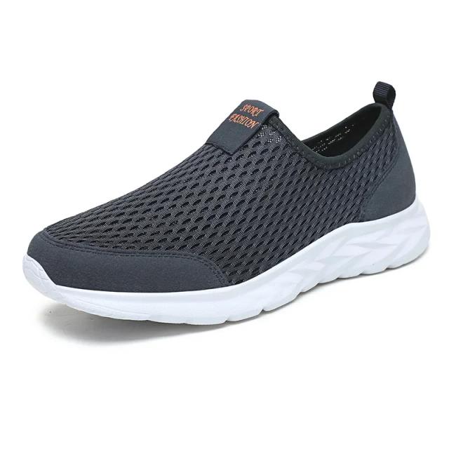 Yrzl verão tênis masculino de alta qualidade respirável sapatos casuais ao ar livre antiderrapante esporte sapato leve moda tênis calçado